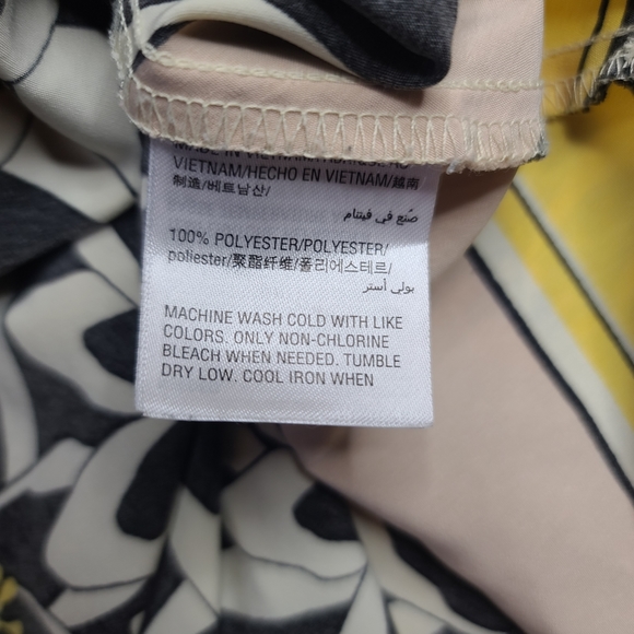 Alfani Bandana Style Blouse Floral - Picture 4 of 6